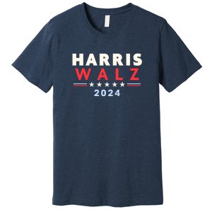 Harris Walz 2024 Election Premium T-Shirt