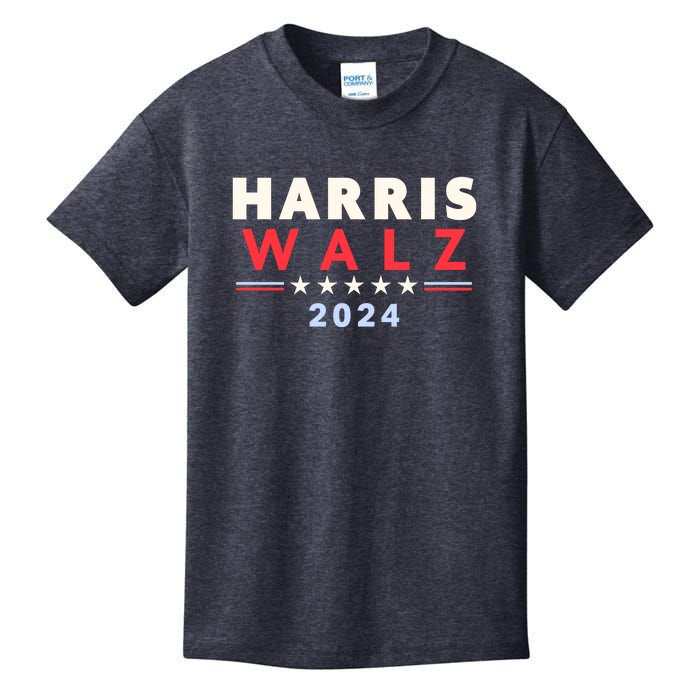 Harris Walz 2024 Election Kids T-Shirt