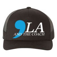 Harris Walz 2024 Comma La And The Coach Yupoong Adult 5-Panel Trucker Hat