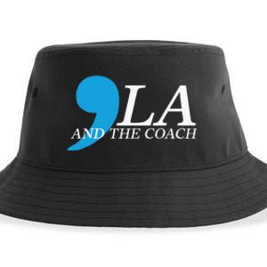 Harris Walz 2024 Comma La And The Coach Sustainable Bucket Hat