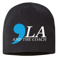 Harris Walz 2024 Comma La And The Coach Sustainable Beanie