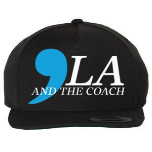 Harris Walz 2024 Comma La And The Coach Wool Snapback Cap