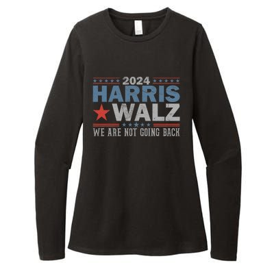 Harris Waltz 2024 WeRe Not Going Back Walz Kamala Harris Womens CVC Long Sleeve Shirt