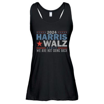 Harris Waltz 2024 WeRe Not Going Back Walz Kamala Harris Ladies Essential Flowy Tank