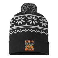 Harris Waltz 2024 Unity Over Division Harris Waltz 2024 Over USA-Made Snowflake Beanie