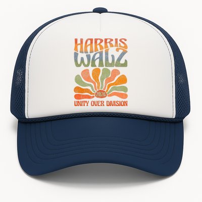 Harris Waltz 2024 Unity Over Division Harris Waltz 2024 Over Trucker Hat