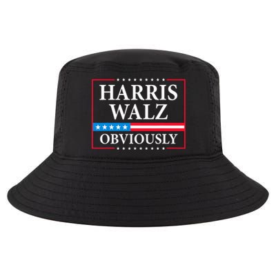 Harris Waltz 2024 Obviously Kamala Harris Tim Walz 2024 Cool Comfort Performance Bucket Hat