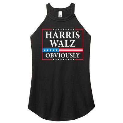 Harris Waltz 2024 Obviously Kamala Harris Tim Walz 2024 Women’s Perfect Tri Rocker Tank