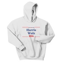 Harris Walz 2024 Election Kids Hoodie