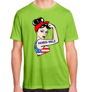 Harris Waltz 2024 Female Strong Usa Election Adult ChromaSoft Performance T-Shirt