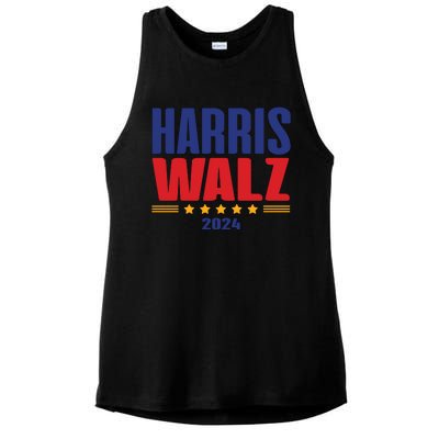 Harris Walz 2024 Ladies PosiCharge Tri-Blend Wicking Tank