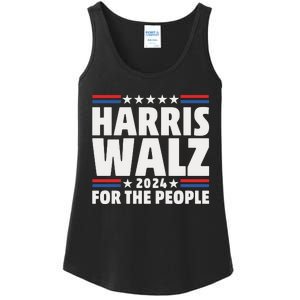 Harris Walz 2024 Election 2024 Kamala Harris Tim Walz Ladies Essential Tank