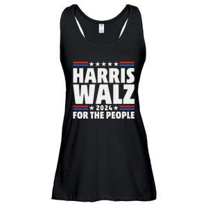 Harris Walz 2024 Election 2024 Kamala Harris Tim Walz Ladies Essential Flowy Tank