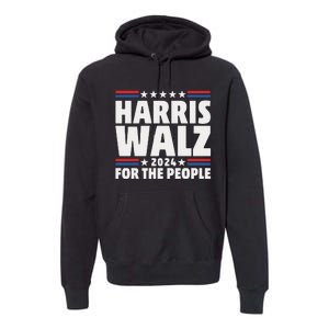 Harris Walz 2024 Election 2024 Kamala Harris Tim Walz Premium Hoodie