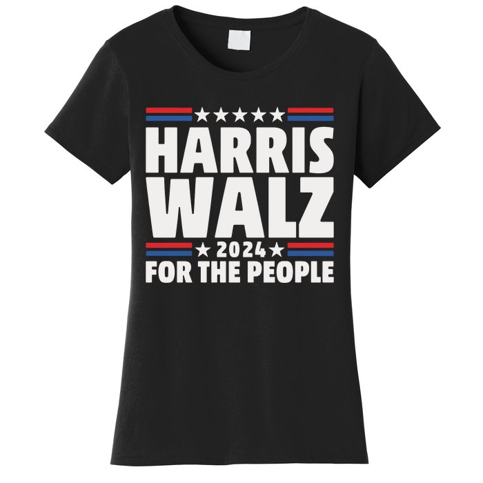 Harris Walz 2024 Election 2024 Kamala Harris Tim Walz Women's T-Shirt