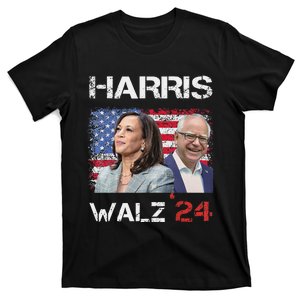 Harris Walz 2024 President Election Kamala Harris Tim Waltz T-Shirt