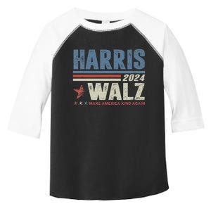 Harris Waltz 2024 Election Kamala Harris Tim Waltz 2024 Toddler Fine Jersey T-Shirt