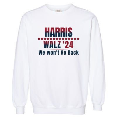 Harris & Walz 2024 Election Campaign Garment-Dyed Sweatshirt