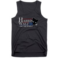 Harris Waltz 2024 For The People Cat Lady Kamala Harris 2024 Tank Top