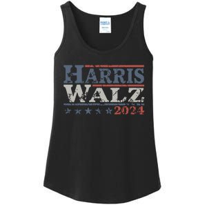 Harris Walz 2024 Election Kamala Harris Tim Waltz 2024 Ladies Essential Tank