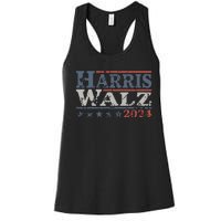 Harris Walz 2024 Election Kamala Harris Tim Waltz 2024 Women's Racerback Tank