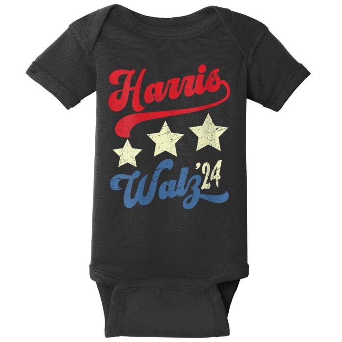 Harris Walz 2024 Election Kamala Harris Tim Waltz 2024 Baby Bodysuit