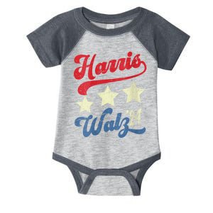 Harris Walz 2024 Election Kamala Harris Tim Waltz 2024 Infant Baby Jersey Bodysuit