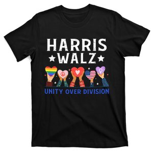 Harris Walz 2024 Unity Over Division Harris Walz 2024 T-Shirt