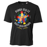 Harris Waltz 2024 Unity Over Division Husband Wife Cooling Performance Crew T-Shirt