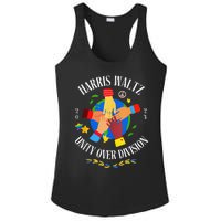 Harris Waltz 2024 Unity Over Division Husband Wife Ladies PosiCharge Competitor Racerback Tank