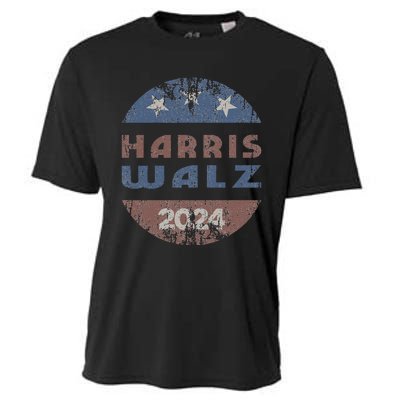 Harris Walz 2024 Election Kamala Harris Tim Waltz 2024 Cooling Performance Crew T-Shirt