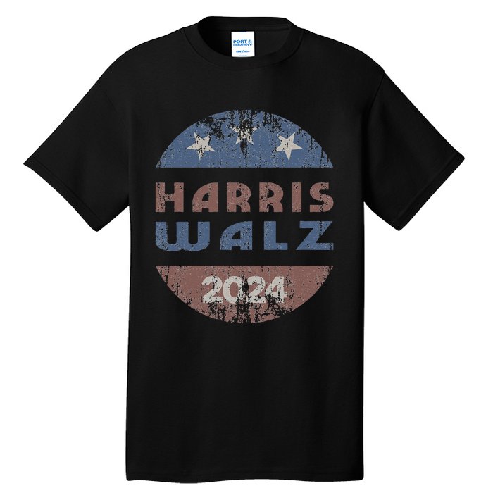 Harris Walz 2024 Election Kamala Harris Tim Waltz 2024 Tall T-Shirt