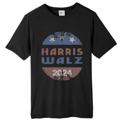 Harris Walz 2024 Election Kamala Harris Tim Waltz 2024 Tall Fusion ChromaSoft Performance T-Shirt