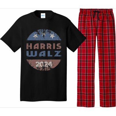 Harris Walz 2024 Election Kamala Harris Tim Waltz 2024 Pajama Set