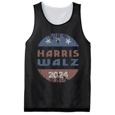 Harris Walz 2024 Election Kamala Harris Tim Waltz 2024 Mesh Reversible Basketball Jersey Tank