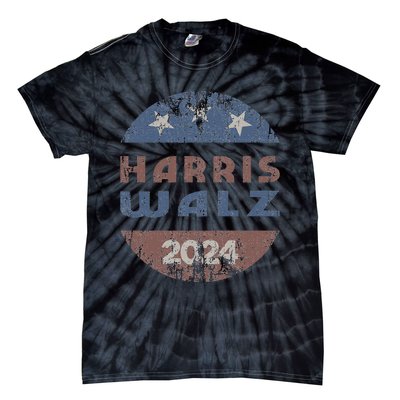 Harris Walz 2024 Election Kamala Harris Tim Waltz 2024 Tie-Dye T-Shirt