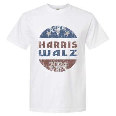 Harris Walz 2024 Election Kamala Harris Tim Waltz 2024 Garment-Dyed Heavyweight T-Shirt