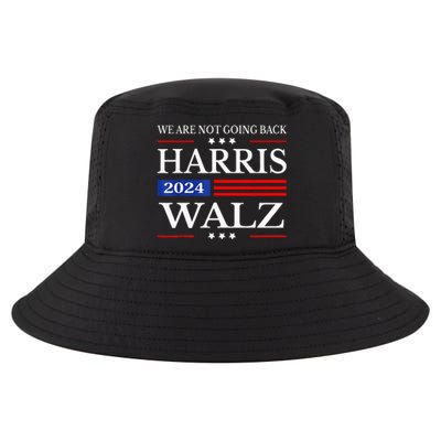 Harris Waltz 2024 WeRe Not Going Back Kamala Harris 2024 Cool Comfort Performance Bucket Hat