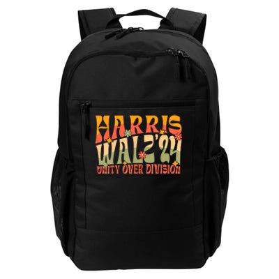 Harris Waltz 2024 Unity Over Division Daily Commute Backpack