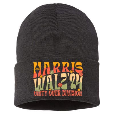 Harris Waltz 2024 Unity Over Division Sustainable Knit Beanie