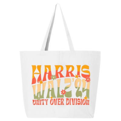 Harris Waltz 2024 Unity Over Division 25L Jumbo Tote