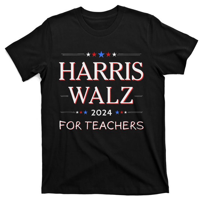 Harris Walz 2024 For Teachers T-Shirt