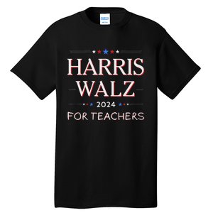 Harris Walz 2024 For Teachers Tall T-Shirt