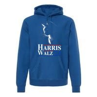 Harris Waltz 2024 Election Cat Ladies Kamala Harris Tim Walz Cute Gift Premium Hoodie