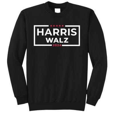 Harris Walz 2024 Tim Walz Kamala Harris Usa Election Apparel Tall Sweatshirt