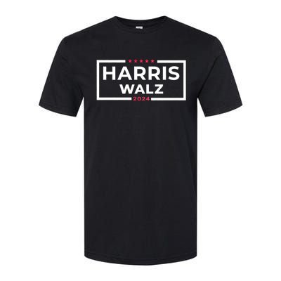 Harris Walz 2024 Tim Walz Kamala Harris Usa Election Apparel Softstyle CVC T-Shirt