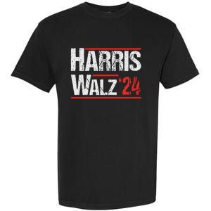 Harris Walz 24 Harris Waltz Campaign Democrat Supporters Garment-Dyed Heavyweight T-Shirt