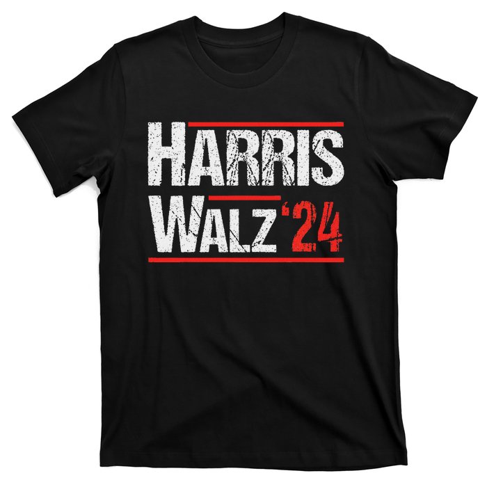 Harris Walz 24 Harris Waltz Campaign Democrat Supporters T-Shirt