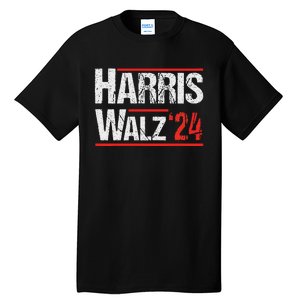 Harris Walz 24 Harris Waltz Campaign Democrat Supporters Tall T-Shirt