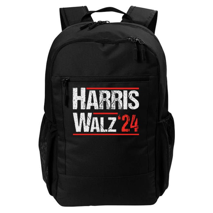 Harris Walz 24 Harris Waltz Campaign Democrat Supporters Daily Commute Backpack